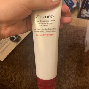 Shiseido face wash